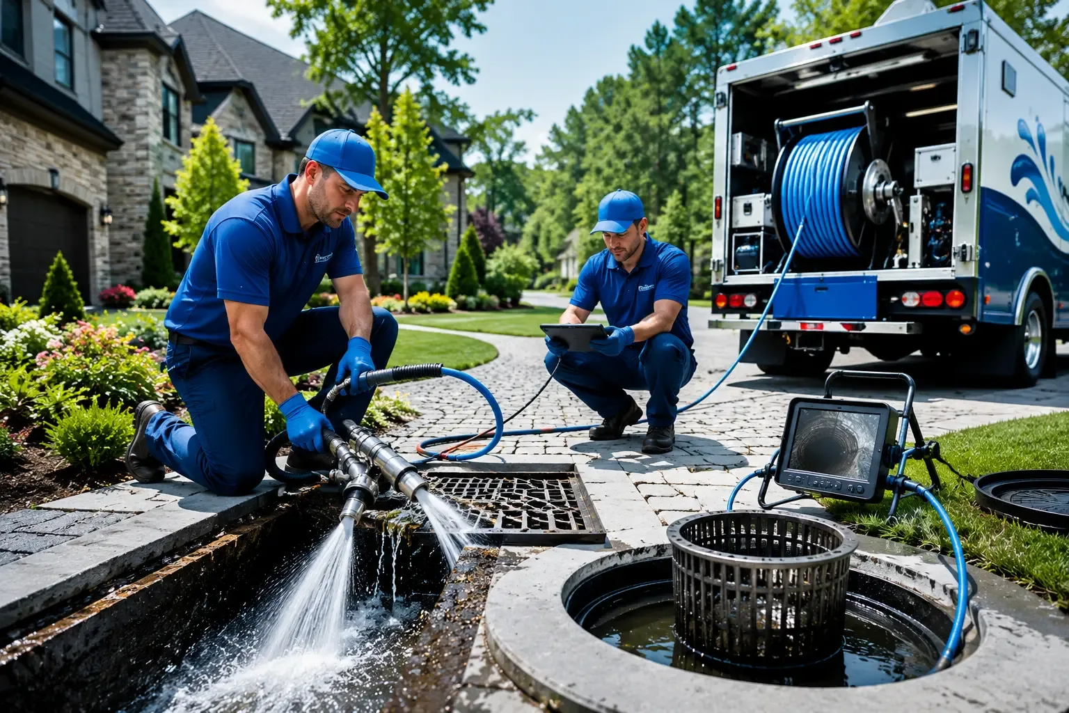 Local outdoor drain cleaning professionals in Palestine, IL