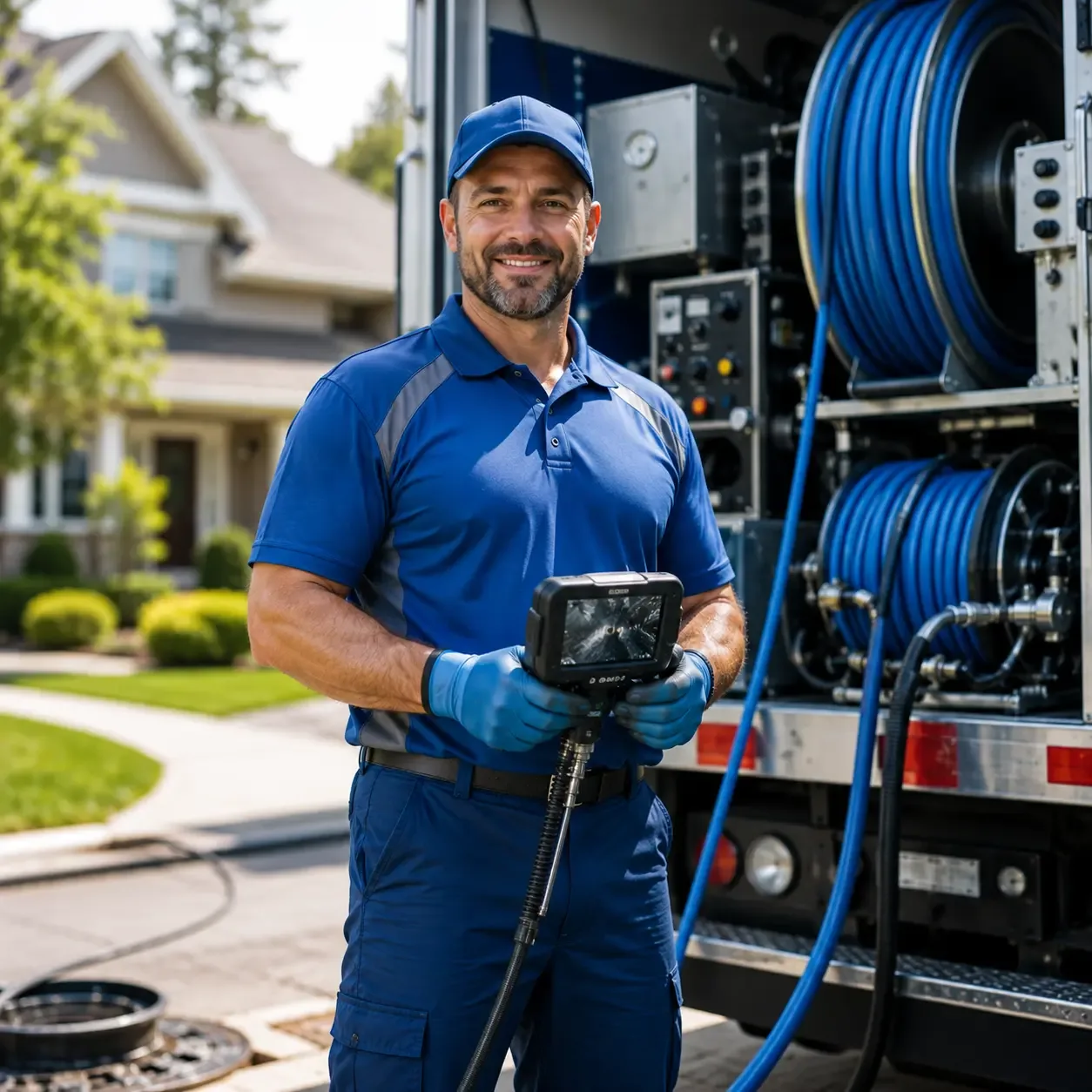 Local outdoor drain cleaning specialists in Palestine, IL